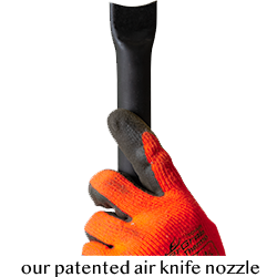 Utiliscope Patented Air Kinfe Nozzle with text Utiliscope Patented Air Kinfe Nozzle with text